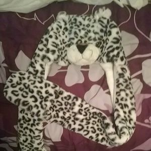 Leopard print hoodie